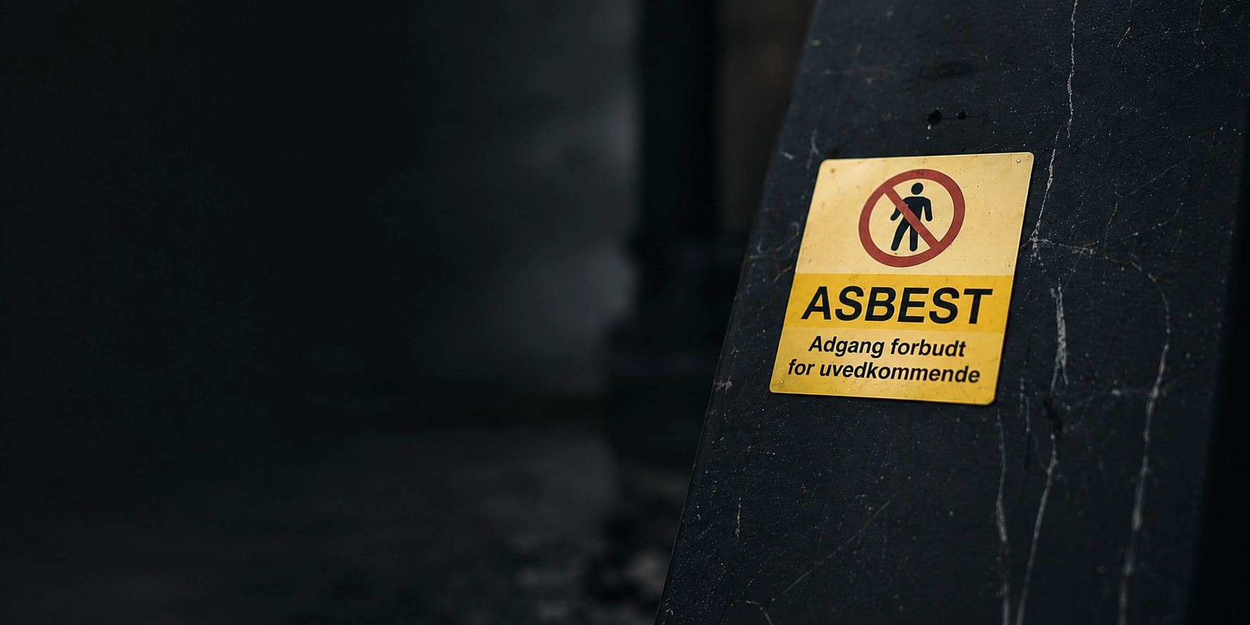 Asbest advarsel
